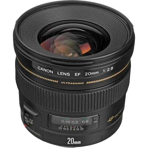 Восстановление переходных шлейфов Canon EF 20 f/2.8 USM
