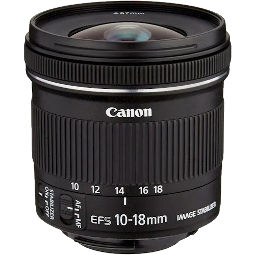 Восстановление переходных шлейфов Canon EF-S 10-18mm f/4.5-5.6 IS STM