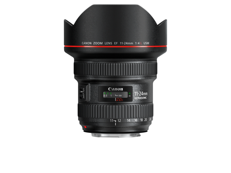 Восстановление переходных шлейфов Canon EF 11‑24mm f/4L USM